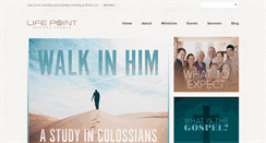 Desktop Screenshot of lifepointbaptist.org